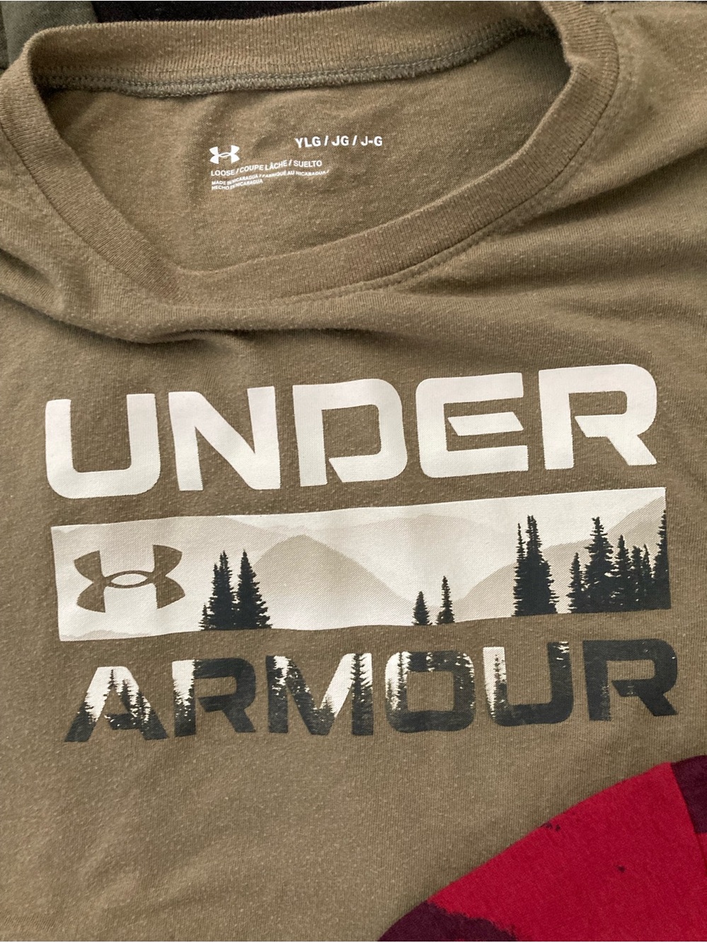 BUNDLE: Boys Sz 12-14 School Clothes Under Armour Tees Joggers Hoodie Sweater - Picture 8 of 15